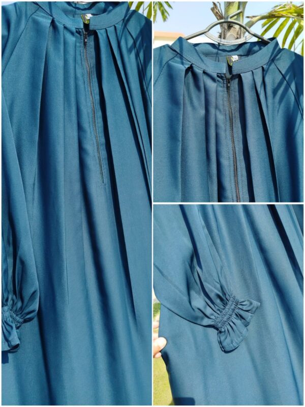 Half Zip Abaya - Image 3