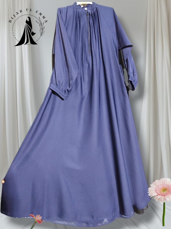 Half Zip Abaya - Image 2