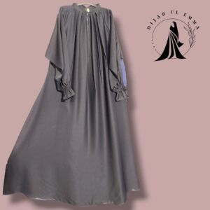 Half Zip Abaya