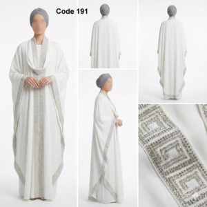 Halema Tie Frasha Abaya